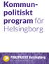 Kommunpolitiskt. program för Helsingborg