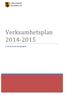Verksamhetsplan 2014-2015 FÖRSKOLAN PELIKANEN