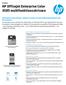 Datablad HP Officejet Enterprise Color X585 multifunktionsskrivare