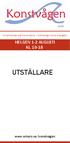 Konstrundan på Öckeröarna Göteborgs norra skärgård HELGEN 1-2 AUGUSTI KL 10-18 UTSTÄLLARE. www.ockero.se/konstvagen