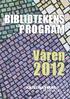 bibliotekens program Våren KRISTIANSTADS