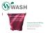 Sustainable Domestic Washing