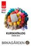 KURSKATALOG VÅREN 2013