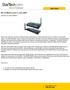 802.11b Wireless router w. 4 port switch. StarTech ID: BR411BWDC