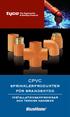 CPVC sprinklerprodukter för brandskydd