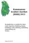 Kommunens kvalitet i korthet (KKiK) 2013