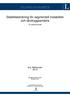 EXAMENSARBETE. Stabilitetsträning för segmentell instabilitet och ländryggssmärta. En litteraturstudie. Eric Wåhlander 2013