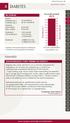 4 DIABETES TERAPIRÅD. Omvandlingstabell. RIKTVÄRDEN HbA1c. HbA1c. 52 mmol/mol 42-52 mmol/mol