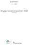 RAPPORT 25 2008. Skogliga konsekvensanalyser 2008 -SKA-VB 08