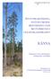 KÅNNA BIOTOPKARTERING, NATURVÄRDES- BEDÖMNING OCH BIOTOPSKYDD I ODLINGSLANDSKAPET UNDERLAG FÖR VINDKRAFTS-