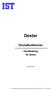 Dexter. Grundfunktioner. Handledning för lärare 2006-10-05/BR