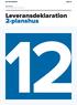 Leveransdeklaration 2-planshus