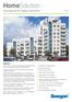 HomeSolution. Systemguide för Swegon Apartment. Allmänt