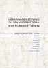 LÄRARHANDLEDNING TILL DEN VÄSTERBOTTNISKA KULTURHISTORIEN. arbetsuppgifter sápmi