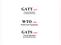 GATT 1947 General Agreement on Tariffs and Trade. WTO 1994 World Trade Organization. GATS 1994 General Agreement on Trade in Services