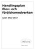 Handlingsplan Elev- och föräldramedverkan Läsår 2012-2013