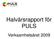 Halvårsrapport för PULS. Verksamhetsåret 2009