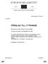 EUROPAPARLAMENTET. Utskottet för miljö, folkhälsa och konsumentfrågor FÖRSLAG TILL YTTRANDE. från utskottet för miljö, folkhälsa och konsumentfrågor