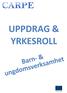 UPPDRAG OCH YRKESROLL BARN- OCH UNGDOMSVERKSAMHET