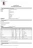 SÄKERHETSDATABLAD NICKEL SCREENING COMPOUND AEROSOL
