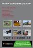 markvardsredskap katalog 2015 sopaggregat snö- vinterredskap ogräsredskap ridhusharvar hydrauliska skopor adaptrar och övrigt
