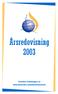 Årsredovisning 2003. Svenska Avdelningen av Internationella Juristkommissionen