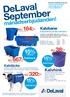 DeLaval September 15% månadserbjudanden! 15% 15% Kalvhink. Kalvbarer. Kalvtäcke NU 184:- NU 751:- NU 38:- NU 667:- NU 320:- Kalvbarer