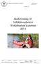 Redovisning av folkhälsoarbetet i Nynäshamns kommun 2014