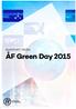 RAPPORT FRÅN ÅF Green Day 2015