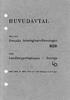 HUVUDAVTAL. Svenska Arbetsgivareföreningen. Landsorganisationen 1. Sverige. l\iellan OCH. (med däri år 1947, 1958 och 1964 vidtagna ändringar) ...