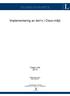 EXAMENSARBETE. Implementering av dot1x i Cisco-miljö. Claes Lind 2013. Högskoleexamen Datornätverk