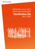 Prognos våren 2011 Arbetsmarknadsutsikter Stockholms län 2011-2012