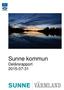 Sunne kommun Delårsrapport 2015-07-31