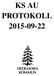 KS AU PROTOKOLL 2015-09-22