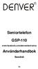 Seniortelefon GSP-110. Användarhandbok