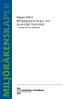 Rapport 2000:5 Miljöpåverkan av svensk handel. - resultat från en pilotstudie