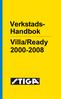 Edition Manual Chapter Page 2005-05-04 Workshop Manual, Stiga Park 1 General instructions 1. Verkstads- Handbok Villa/Ready 2000-2008