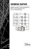 SIEMENS SAPHIR. Basdokumentation Ventilationsapplikation ZON v1.0x för ACX36.xxx/ALG För- och Efterbehandling