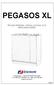 PEGASOS XL PROJEKTERINGS-, INSTALLATIONS- OCH BRUKSANVISNING