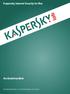 Kaspersky Internet Security for Mac Användarhandbok