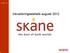 skane.com Inkvarteringsstatistik augusti 2012
