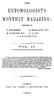 ENTOMOLOGISTD'S. MONTrHLY MAGAZINE : II. VOIJ THE 1 865-6. H. T. STAINTON, F.L.S. R. MoLACHLAN, F.L.8. T. BLACKBURN. LONDON: