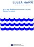 BILAGA B.8. 02.15.4 SMHI - Dimensio nerande havsnivåer Luleå hamn. Malmporten Luleå