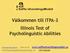 Välkommen till ITPA-3 Illinois Test of Psycholinguistic Abilities