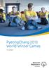 PyeongChang 2013 World Winter Games. Sverigelaget. Sweden