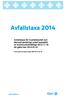 Avfallstaxa 2014. Avfallstaxa för hushållsavfall och därmed jämförligt avfall fastställd av kommunfullmäktige 2013-11-18 att gälla från 2014-01-01.