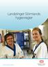 Landstinget Sörmlands hygienregler