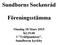 Sundborns Sockenråd. Föreningsstämma. Onsdag 18 Mars 2015 Kl.19.00 I Träffpunkten, Sundborns kyrkby