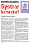 Systrar. kamrater! STUDIEHANDLEDNING. Några läsanvisningar