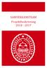 SAMVERKANSTEAM Projektbeskrivning 2014-2017